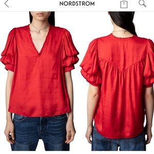 Zadig & Voltaire
Taste Satin Blouse